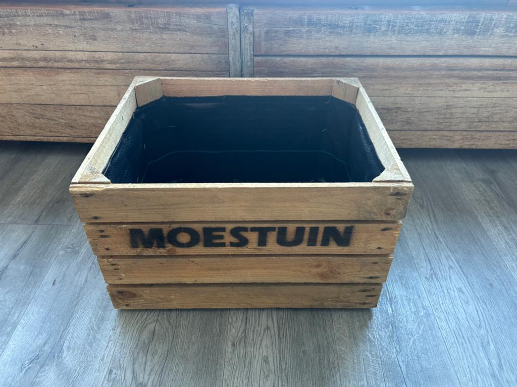 Moestuin bakken 50x40 hoogte 30cm met worteldoek, Minder dan 60 cm, Harder Hout, Nieuw, Maria louiselaan 21 Naarden