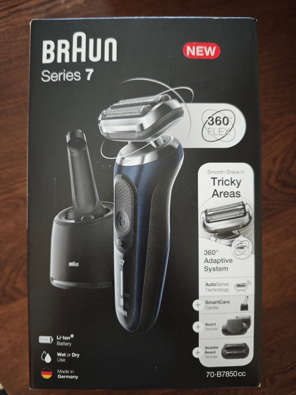 Braun Series 7 Scheerapparaat, Ophalen of Verzenden, Zo goed als nieuw, Scheren en Epileren