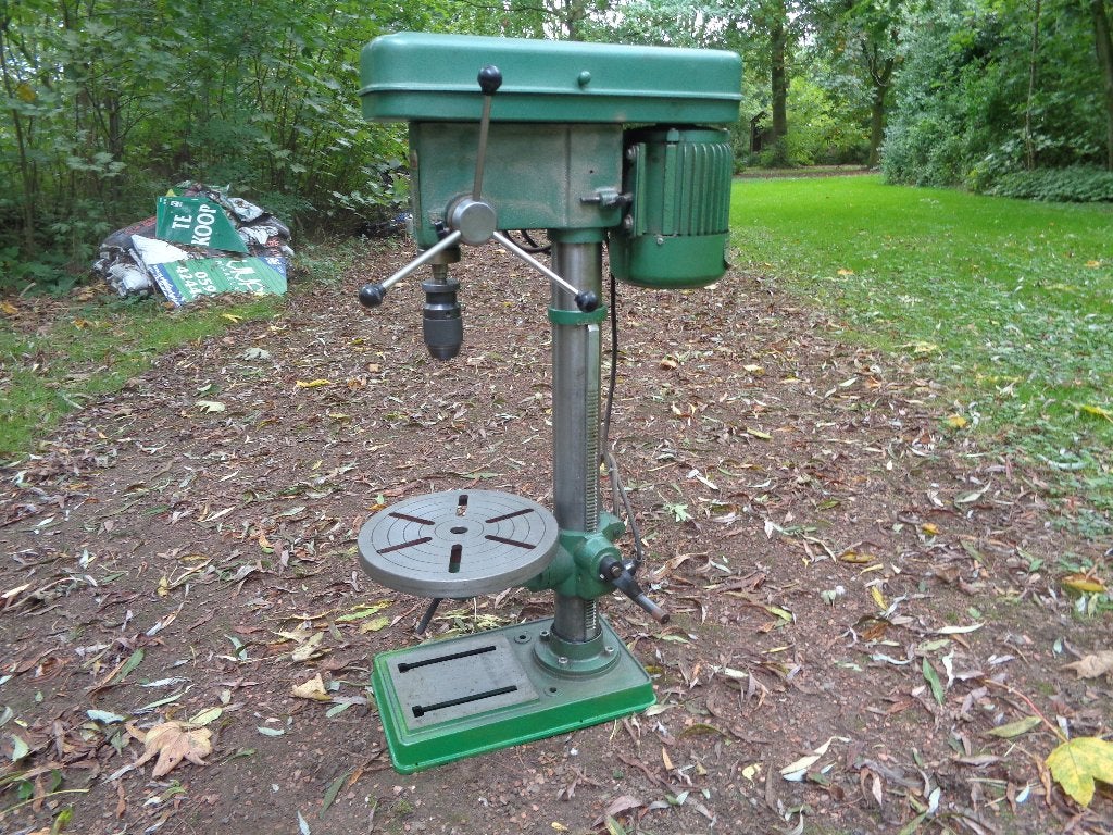 kolomboormachine 97 cm hoog x 16 mm, Ophalen, Variabele snelheid, Kolomboormachine, Gebruikt