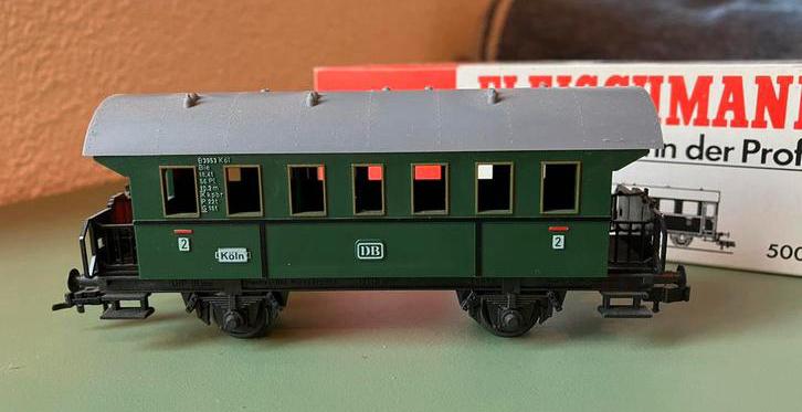 Fleischmann H0 wagon 5003, Gelijkstroom, Fleischmann, Wagon, Ophalen of Verzenden