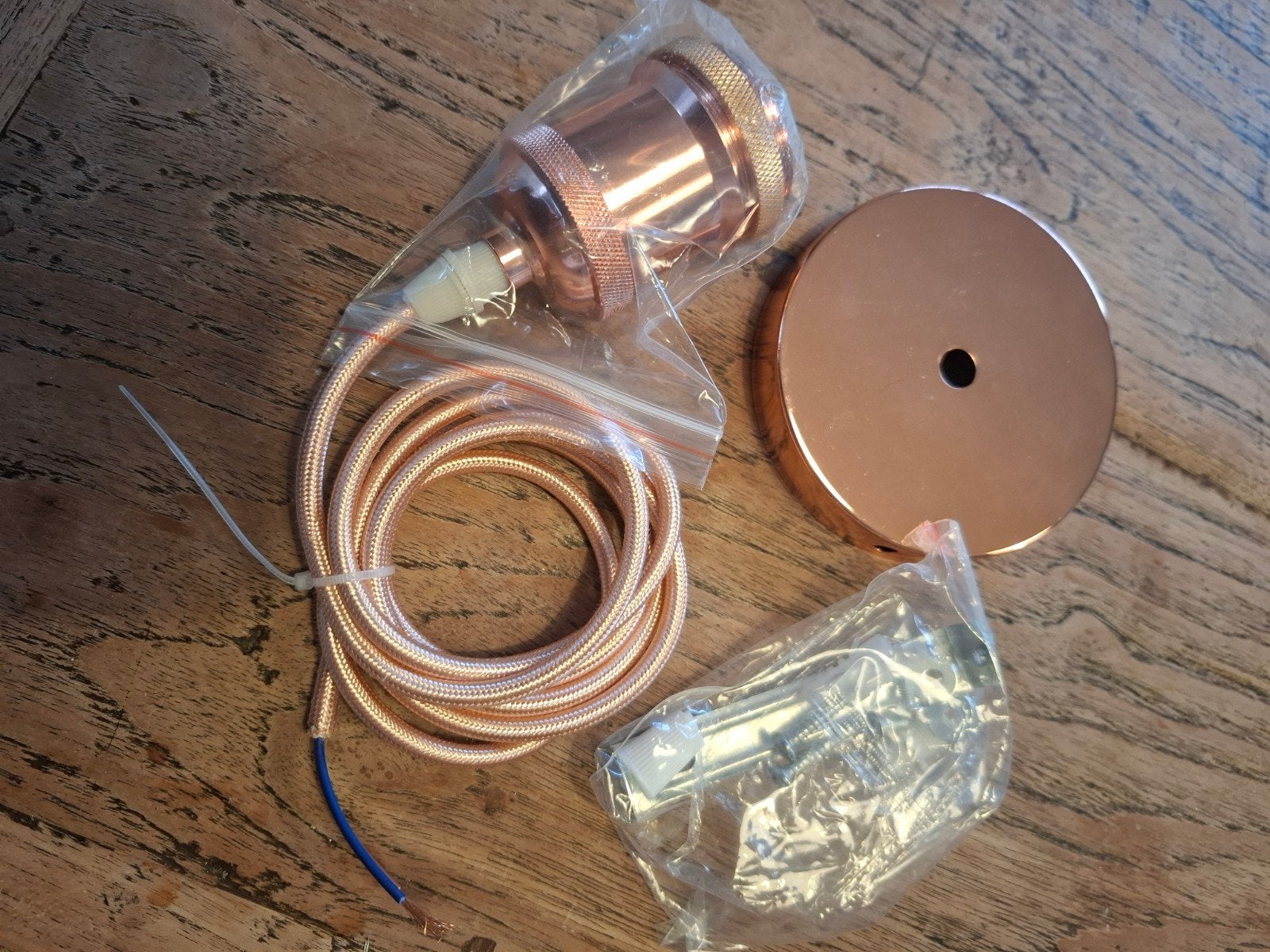 Lighto pendellamp rosé goud, Huis en Inrichting, Ophalen of Verzenden