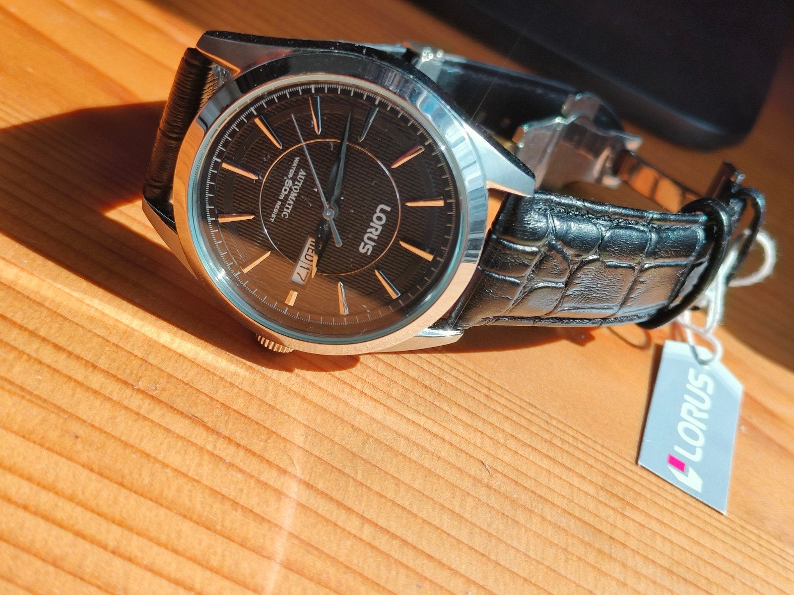 Lorus Automaat Horloge Y676-X021, Sieraden, Tassen en Uiterlijk, Horloges | Antiek, Overige merken, Staal, Met bandje, Polshorloge