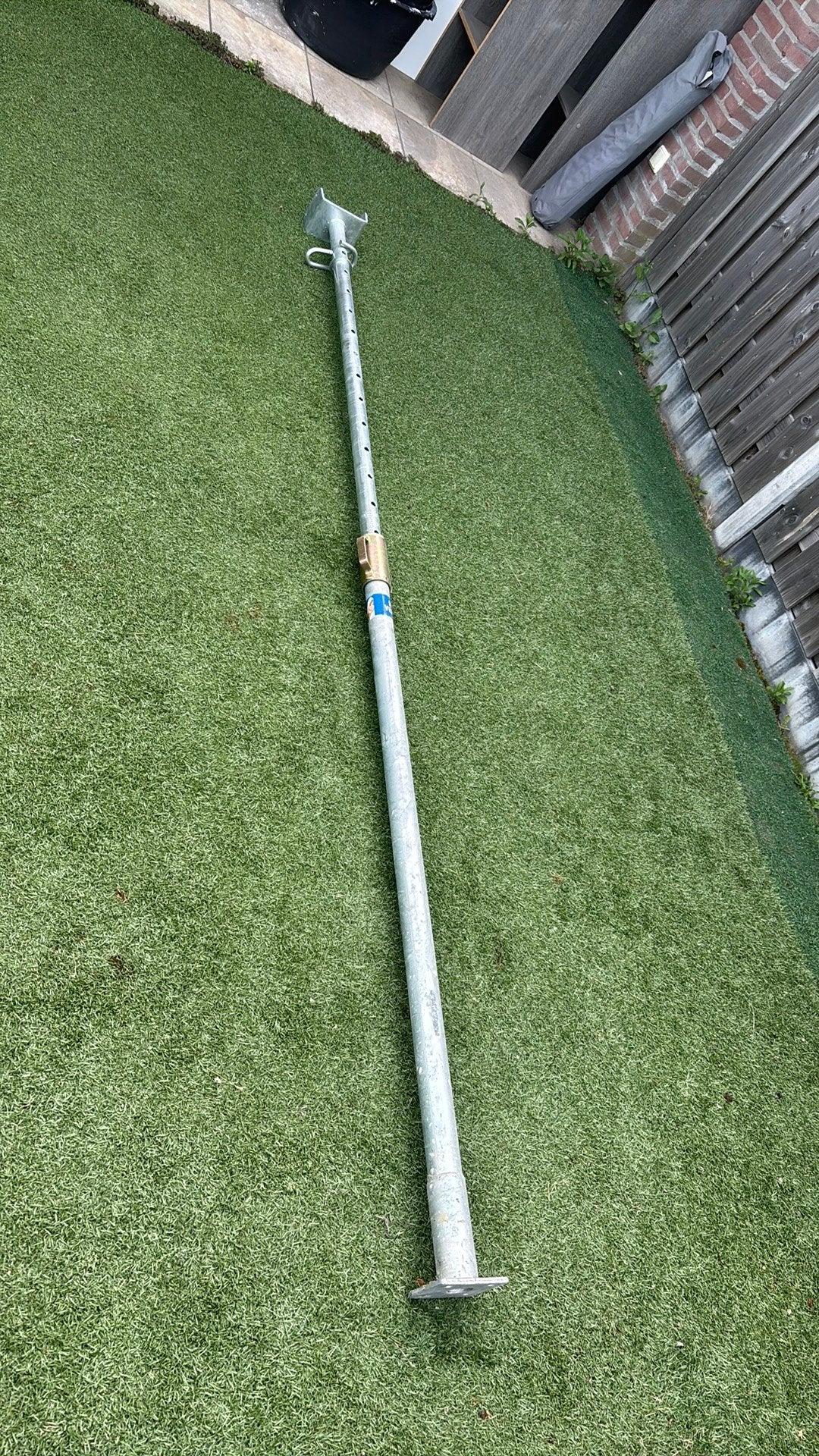 8 bouw stempels | bouw stutten | constructie stempels, Ophalen, 2 tot 5 meter, Overige typen, Zo goed als nieuw