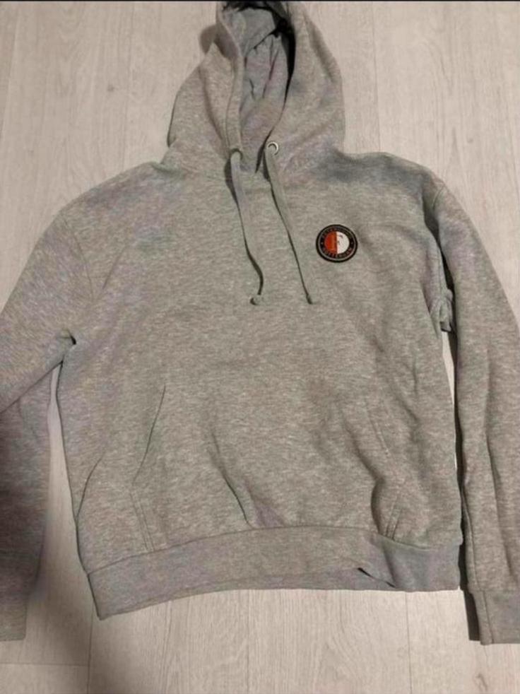 Feyenoord trui maat M, Ophalen of Verzenden, Zo goed als nieuw, Maat 48/50 (M), Grijs