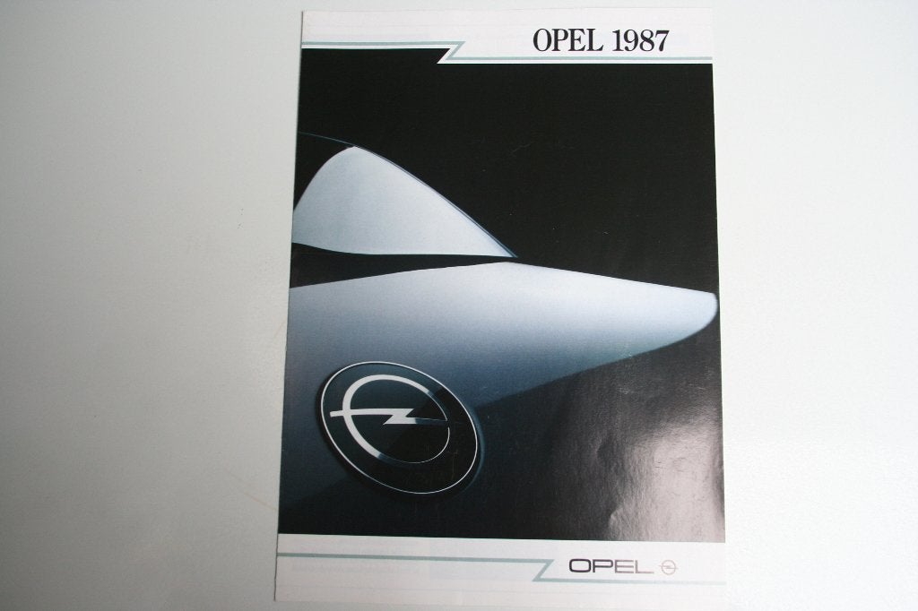 Opel programma 1987 (9-1986) (21), Ophalen of Verzenden, Zo goed als nieuw, Opel