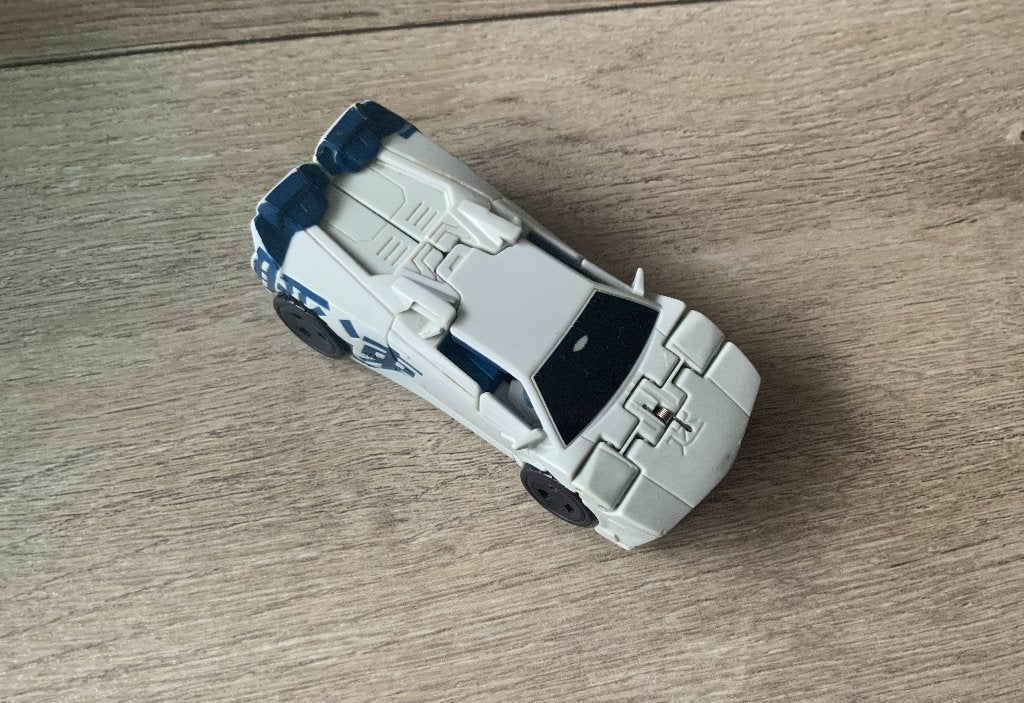 TRANSFORMERS ROBOTS IN DISGUISE Blizzard Strike Sideswipe, Verzamelen, Overige generaties, Ophalen of Verzenden, Zo goed als nieuw