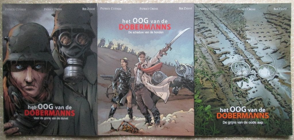 Het oog van de dobermans, compleet (SC), Complete serie of reeks, Ophalen of Verzenden, Nieuw, Patrice Ordas
