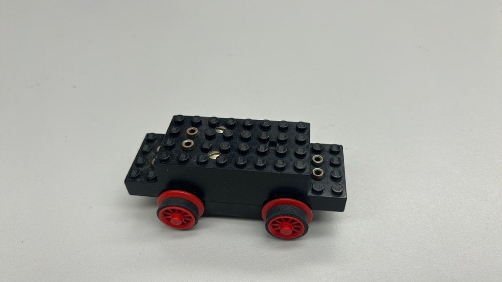 SB2852 Lego trein motor 4,5v type II, Ophalen of Verzenden, Zo goed als nieuw