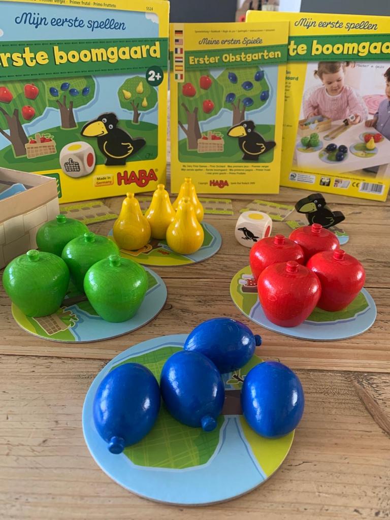 HABA Mijn Eerste Boomgaard - Educatief Spel 2+, Ophalen of Verzenden, Gebruikt, Ontdekken