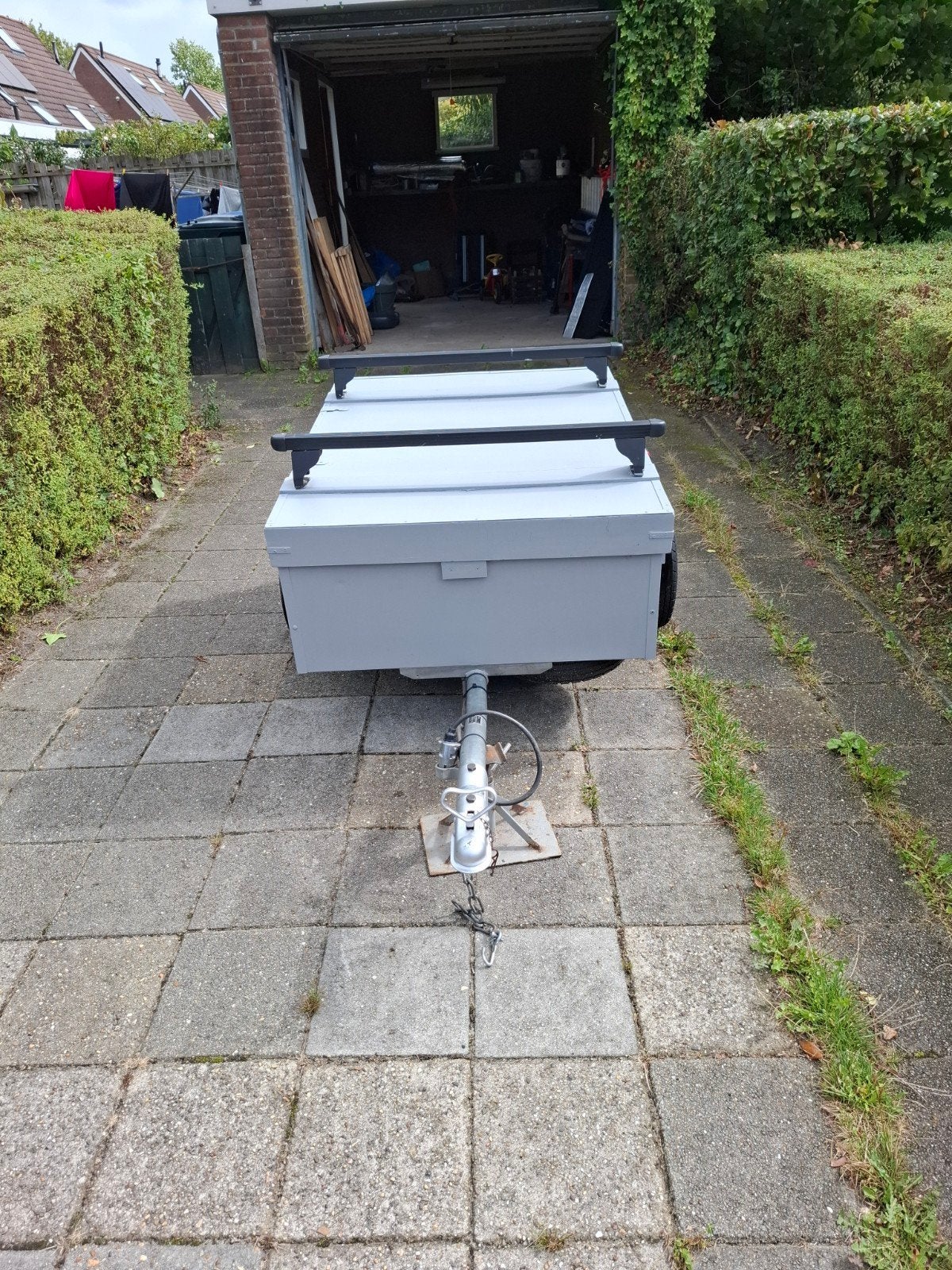 Compacte aanhanger met imperiaal, Auto diversen, Ophalen, Gebruikt