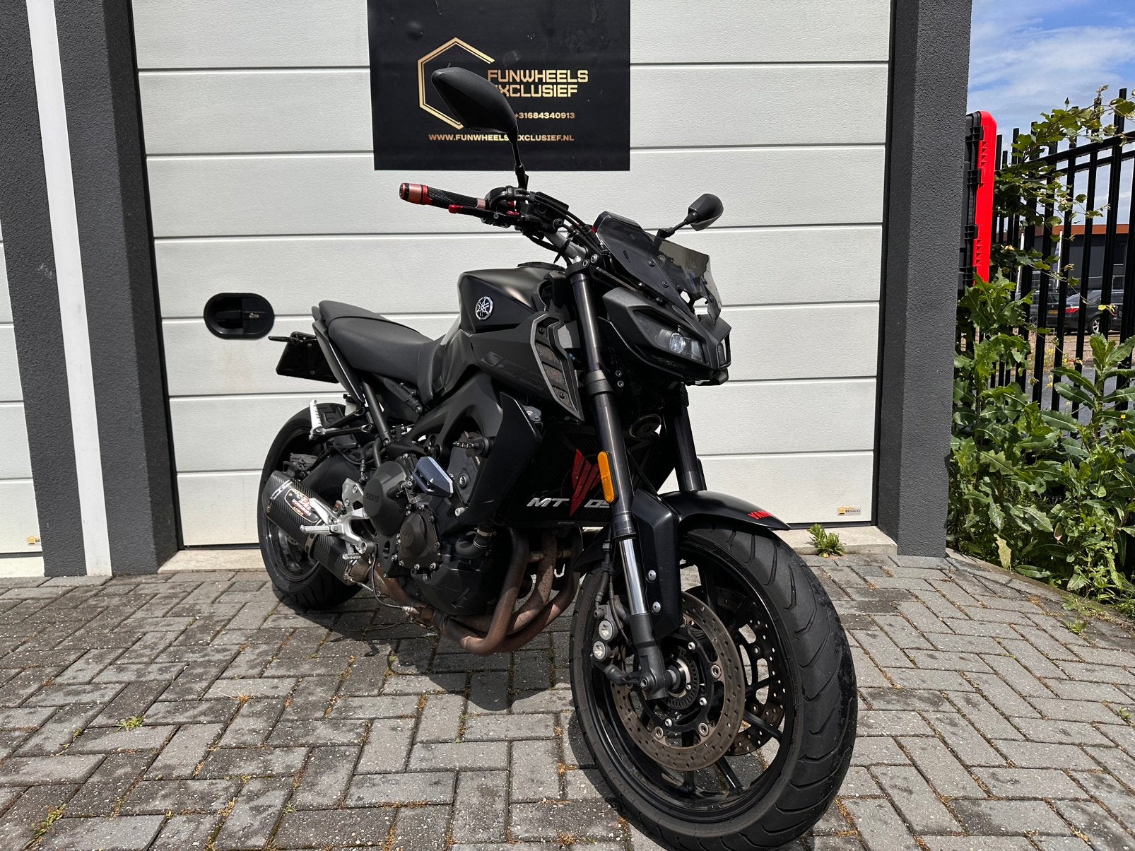 Yamaha MT09 2019 | ABS | Matzwart | Yoshimura | Xenon | Led, Motoren, Motoren | Yamaha, Motorrijbewijs A, 3 cilinders, Sportuitlaat