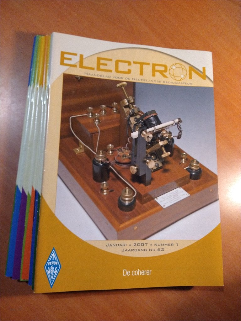 Electron. Maandblad voor de Nederlandse Radioamateur. 2007, Ophalen of Verzenden, Zo goed als nieuw