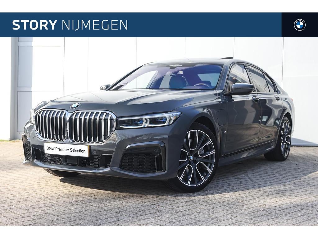 BMW 7 Serie 745e High Executive M Sport Automaat / Schuif-ka, Achterwielaandrijving, Gebruikt, 394 pk, Met garantie (alle)