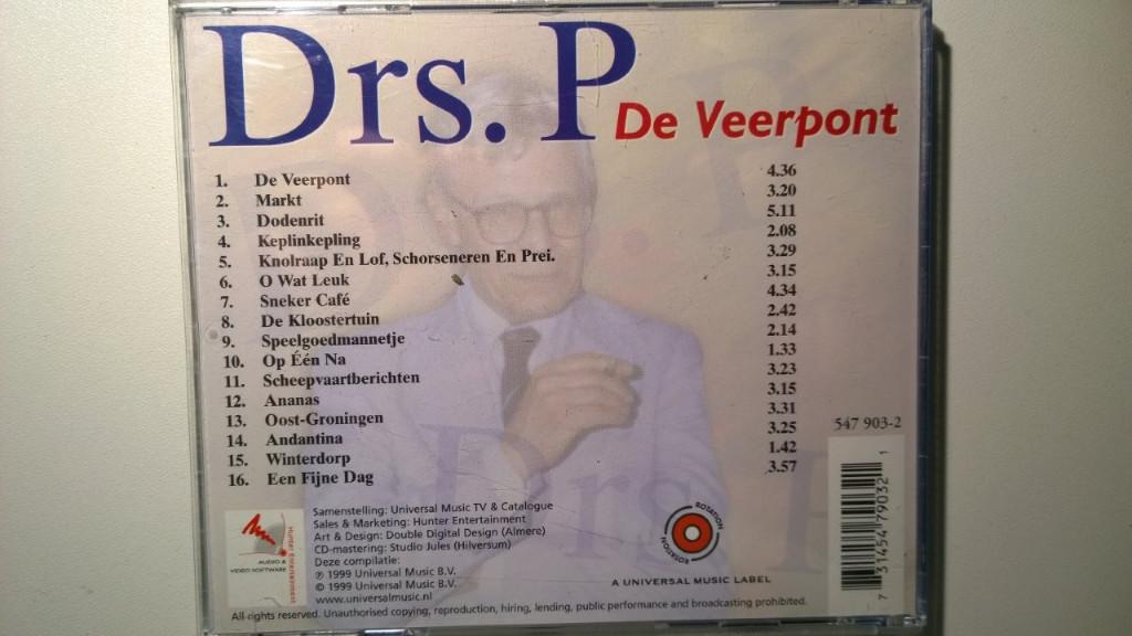 Drs. P - De Veerpont, Ophalen of Verzenden, Zo goed als nieuw, Pop