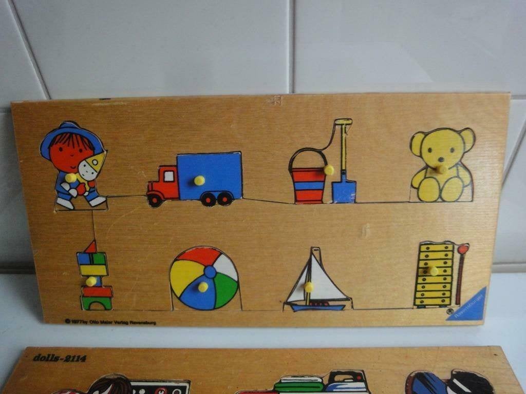 HOUTEN PUZZEL DICK BRUNA EN NOG EEN ANDERE, Ophalen of Verzenden, Gebruikt, Overige typen
