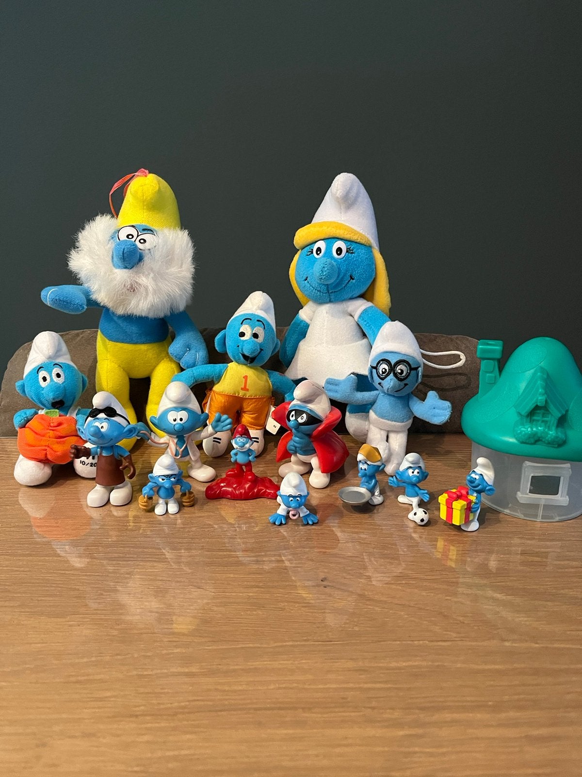 Leuke set Smurfen, Verzamelen, Smurfen, Ophalen of Verzenden, Verschillende Smurfen
