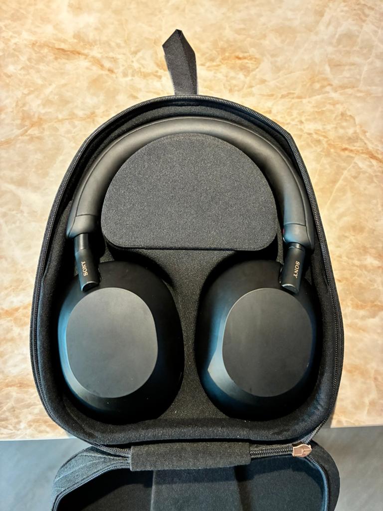 Sony WH-1000XM5 koptelefoon met accessoires, Ophalen of Verzenden, Zo goed als nieuw, Over oor (circumaural), Sony