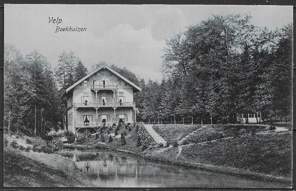 11. Velp Beekhuizen onbeschreven, Ophalen of Verzenden, 1920 tot 1940, Ongelopen, Gelderland