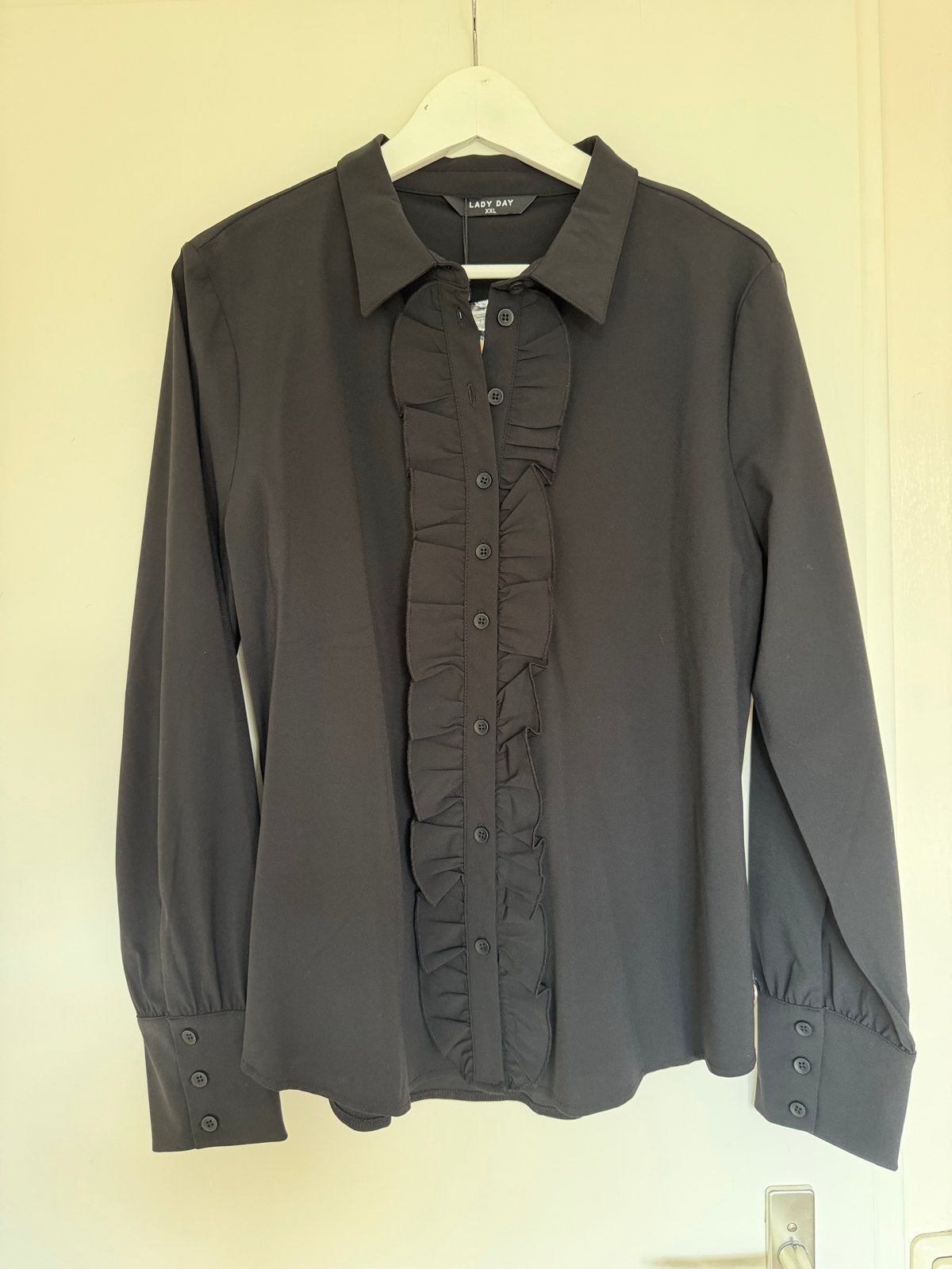 Nieuwe Lady Day Blouse XXL Zwart, Ophalen of Verzenden, Nieuw, Maat 46/48 (XL) of groter, Zwart