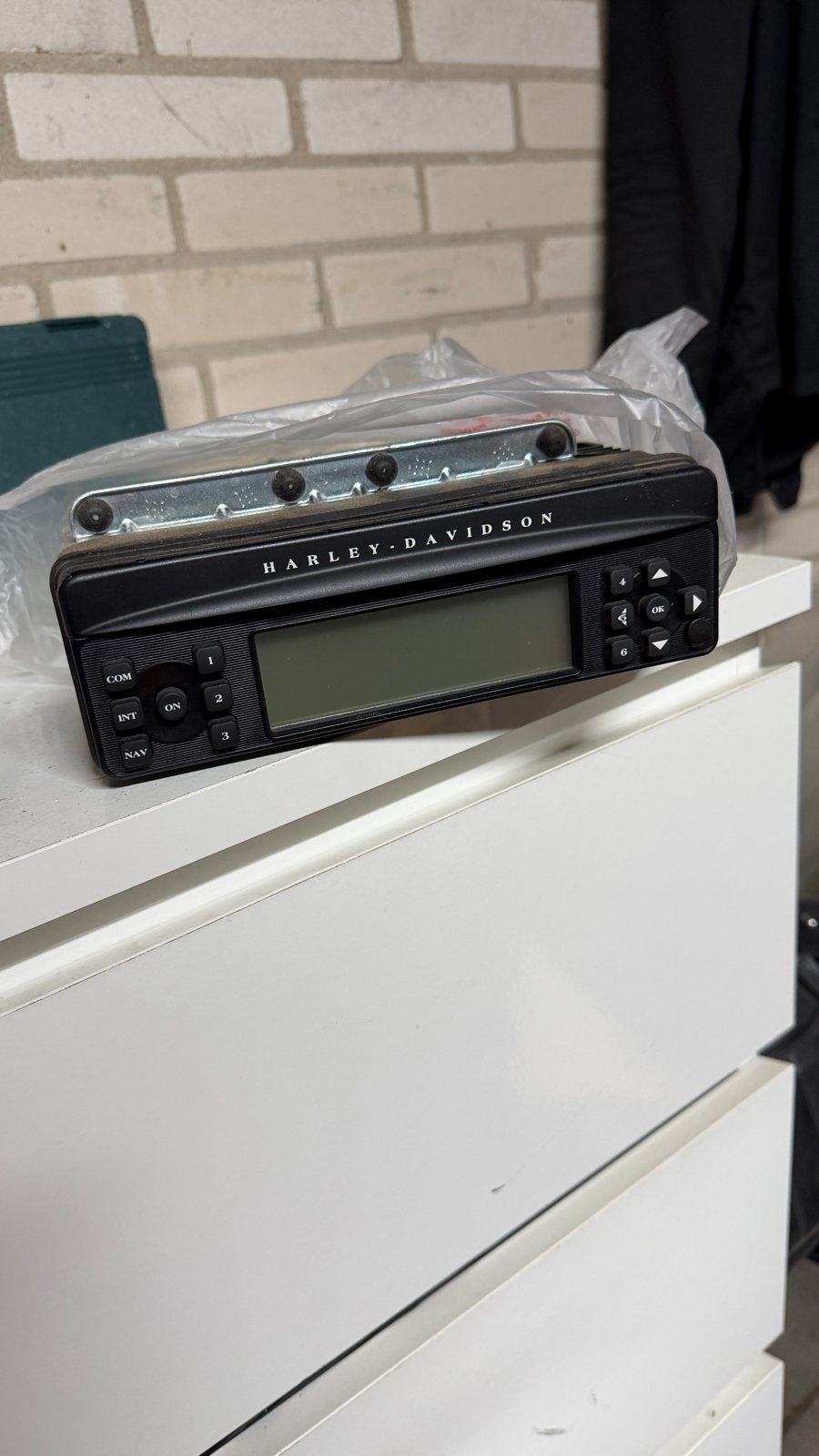 Harley-Davidson Radio 1998-2013 Touring & Trike models, Ophalen, Gebruikt