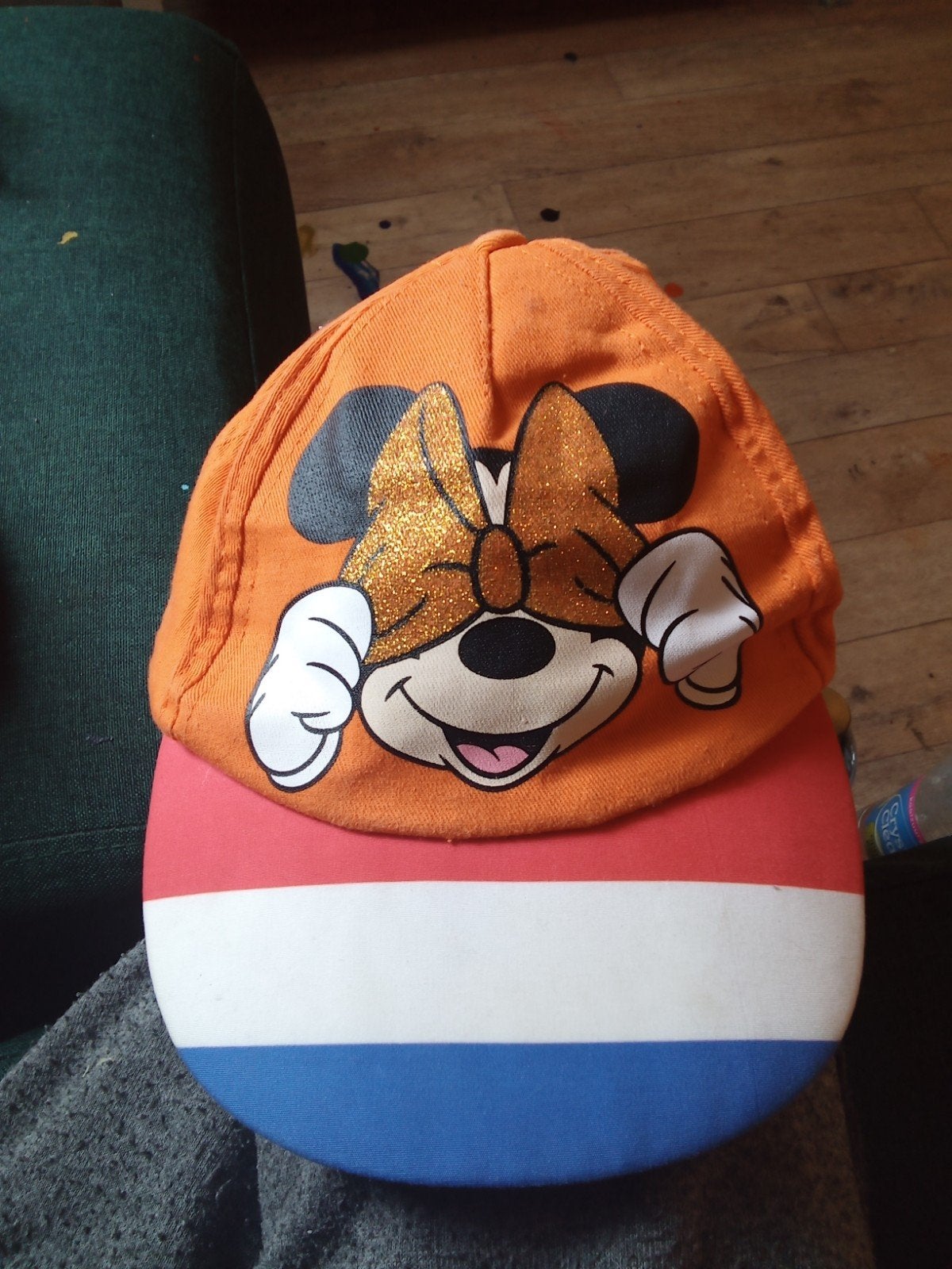 Disney Peter Mini Mous de pet is verstelbaar met klittenband, Ophalen of Verzenden, Zo goed als nieuw, Jongen of Meisje