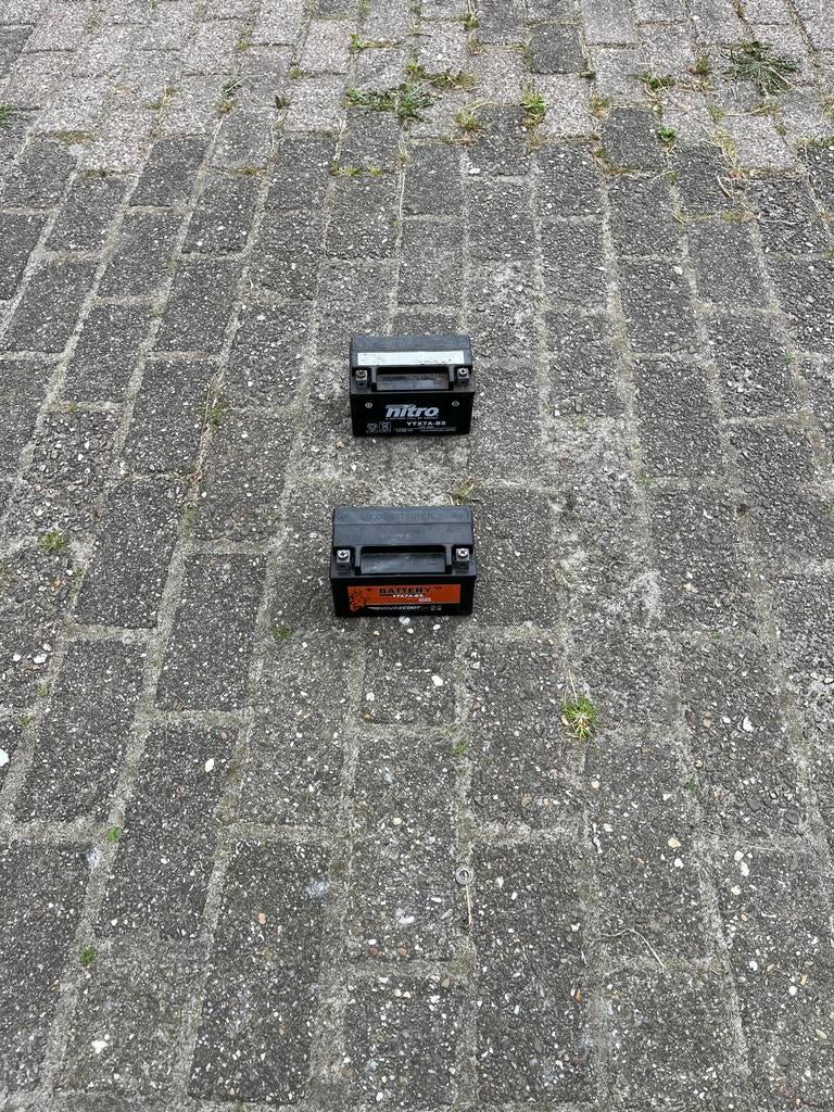 Scooter accu Nitro YTX7A-BS en Novascoot YTX7A-BS, Ophalen of Verzenden, Zo goed als nieuw