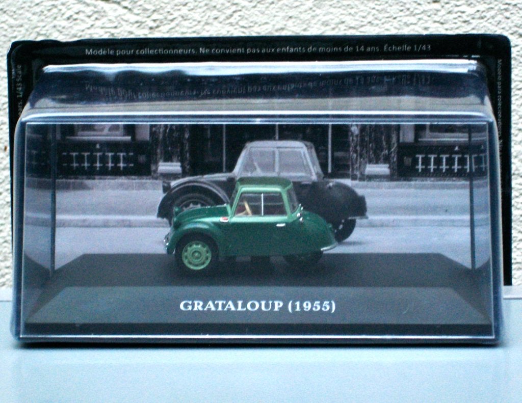 Grataloup 1955 micro car Altaya 1:43, Ophalen of Verzenden, Nieuw, Auto, Overige merken