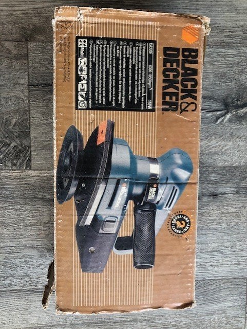 Black & Decker Schuurmachine KA220E, 155W, Doe-het-zelf en Verbouw, Ophalen, Gebruikt, Minder dan 600 watt, Overige typen
