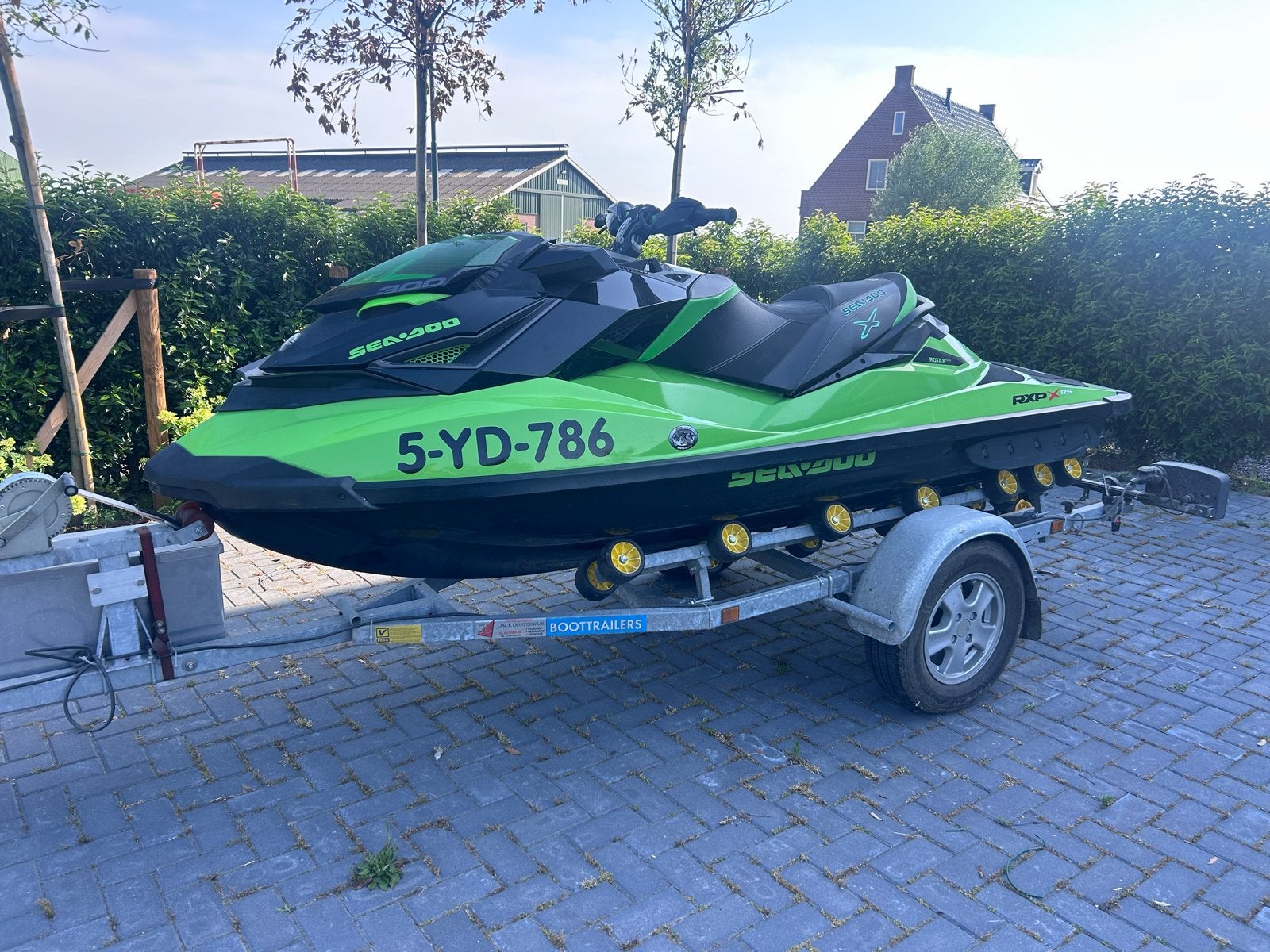 Sea-Doo RXP-X 300 RS Jetski met trailer, Ophalen of Verzenden, Zo goed als nieuw, Benzine, 200 pk of meer