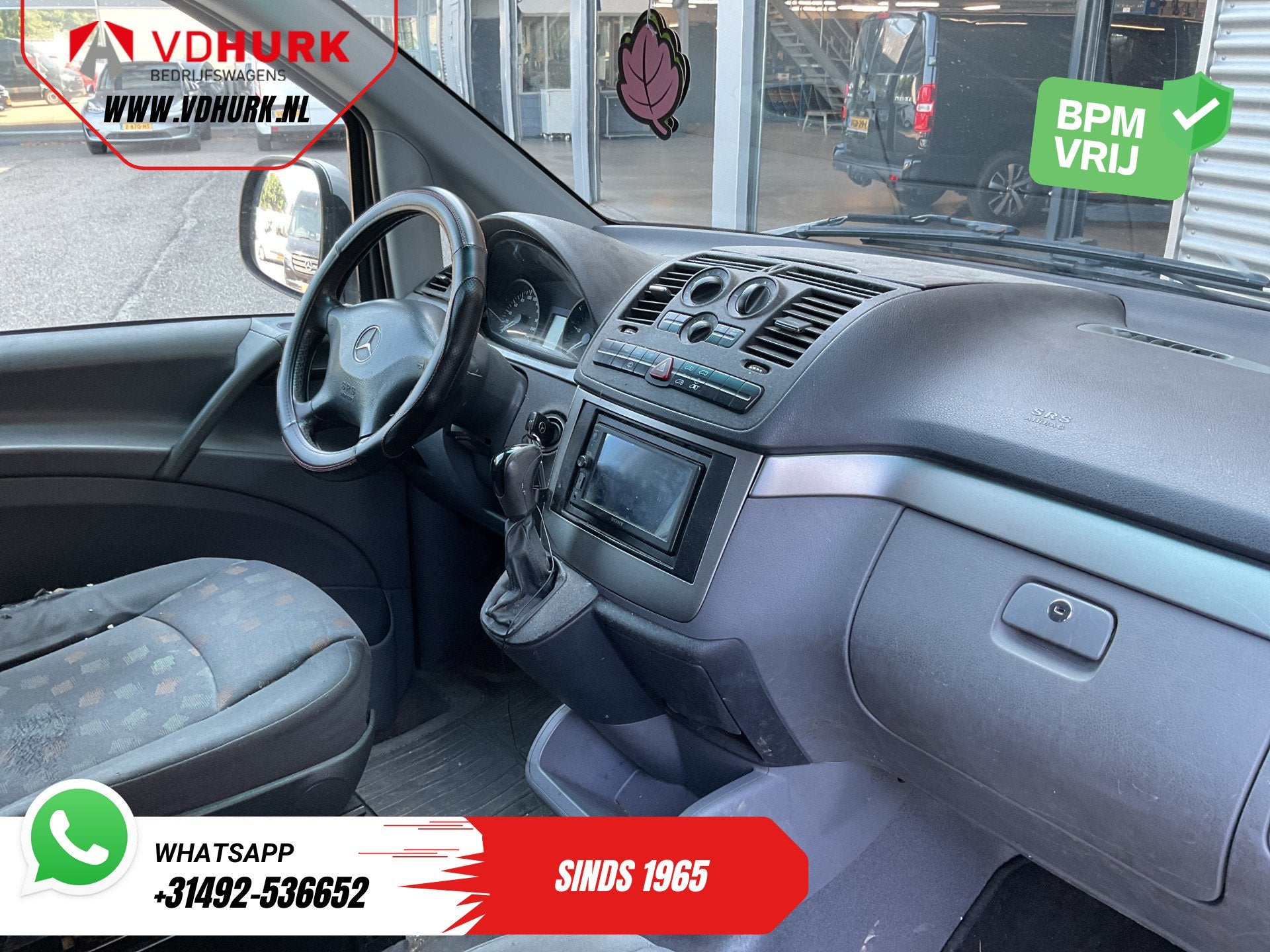 Mercedes-Benz Vito 115 CDI Aut. DC Dubbel Cabine EXPORT 2.5t, Auto's, Automaat, Gebruikt, 150 pk, Bedrijf
