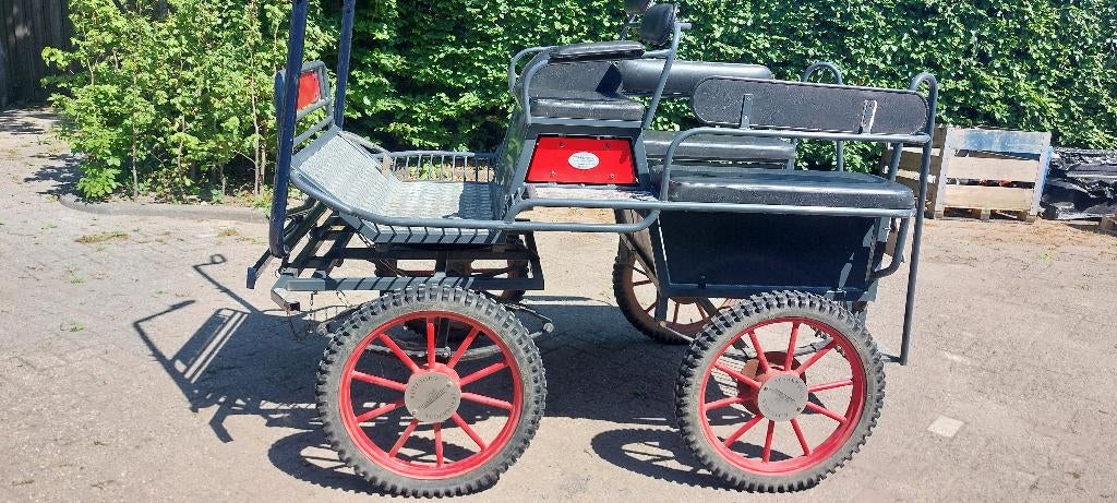 Nette menwagen, recreatiewagen, marathonwagen – prima staat, Dieren en Toebehoren, Rijtuigen en Koetsen, Gebruikt, Marathonwagen