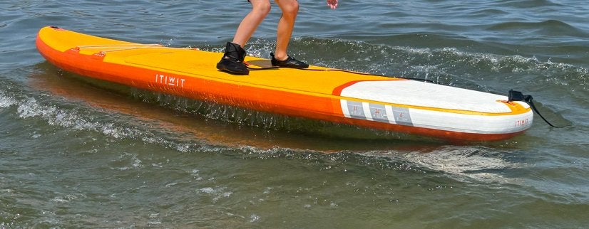 Itiwit SUP board 500 opblaasbaar 10' oranje, Watersport en Boten, Ophalen, Gebruikt, SUP-boards