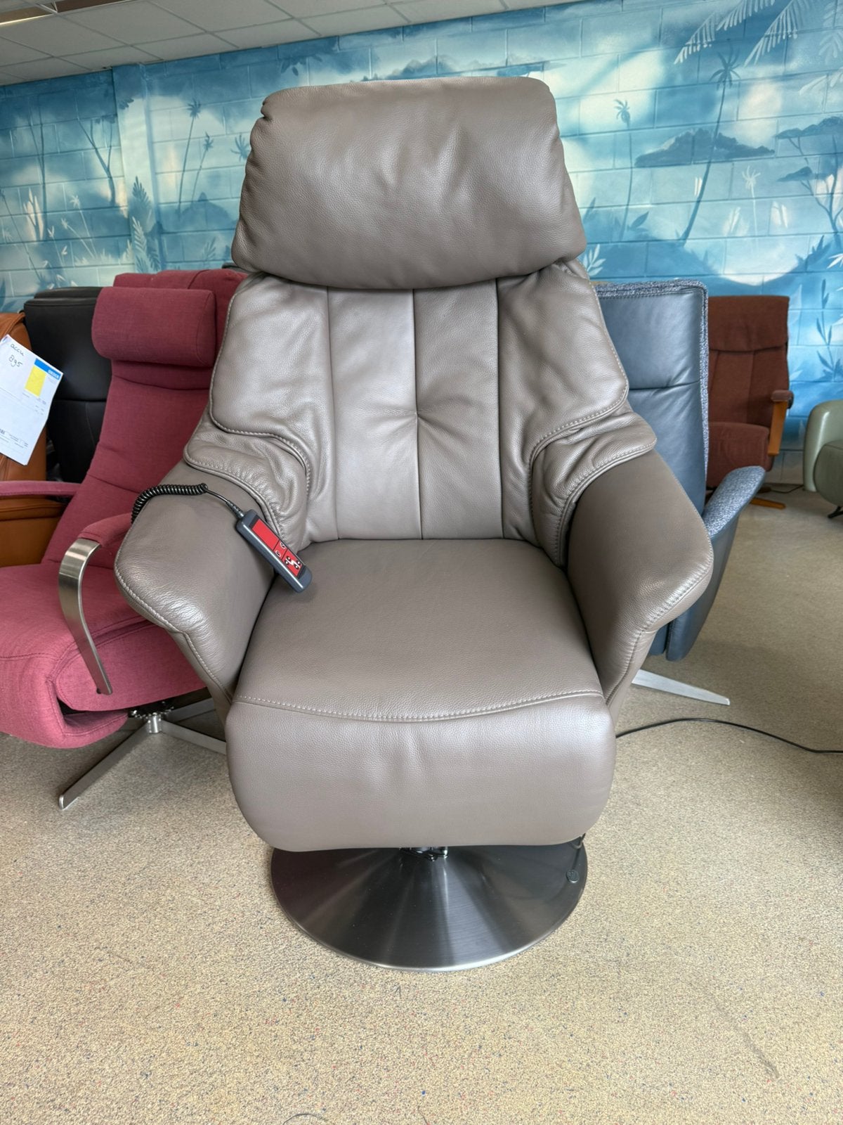 Meubelzorg sta op stoel relax fauteuil gratis bezorging, Ophalen of Verzenden, Zo goed als nieuw, Leer, Ruim 100 A merken alle kleuren en maten
