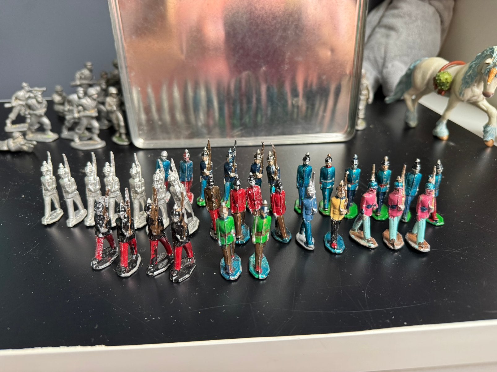Diverse (lood,aluminium ,tin?) soldaatjes. Vintage., Verzamelen, Militaria | Algemeen, Ophalen of Verzenden, Overige soorten, Nederland