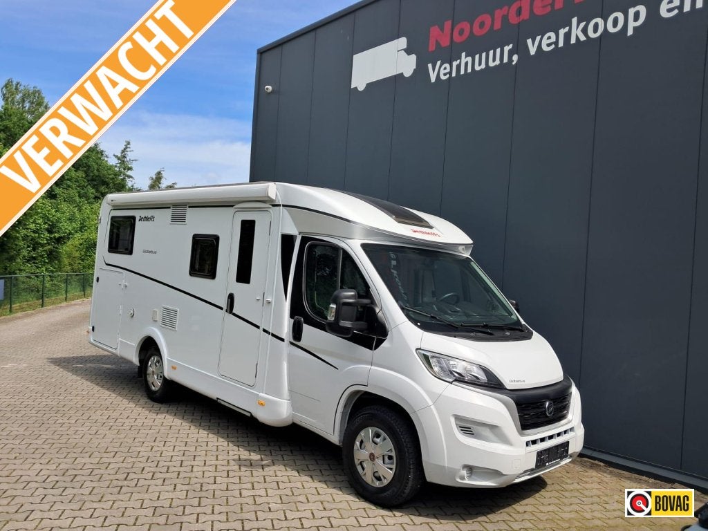 Dethleffs Globebus T 6 - na huurseizoen 2026, Caravans en Kamperen, Campers, Automaat, Standaard zit, Ringverwarming, Fiat