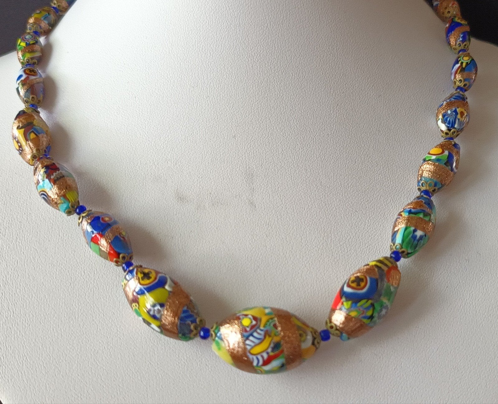 Antieke Murano Ercole Moretti Ketting, Ophalen of Verzenden, Overige materialen, Ketting
