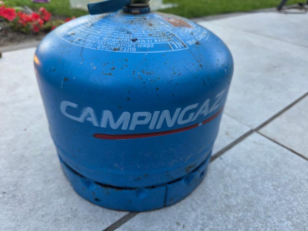 Campingaz gasfles butaan 1,8 kg, gebruikt, Caravans en Kamperen, Ophalen, Gebruikt