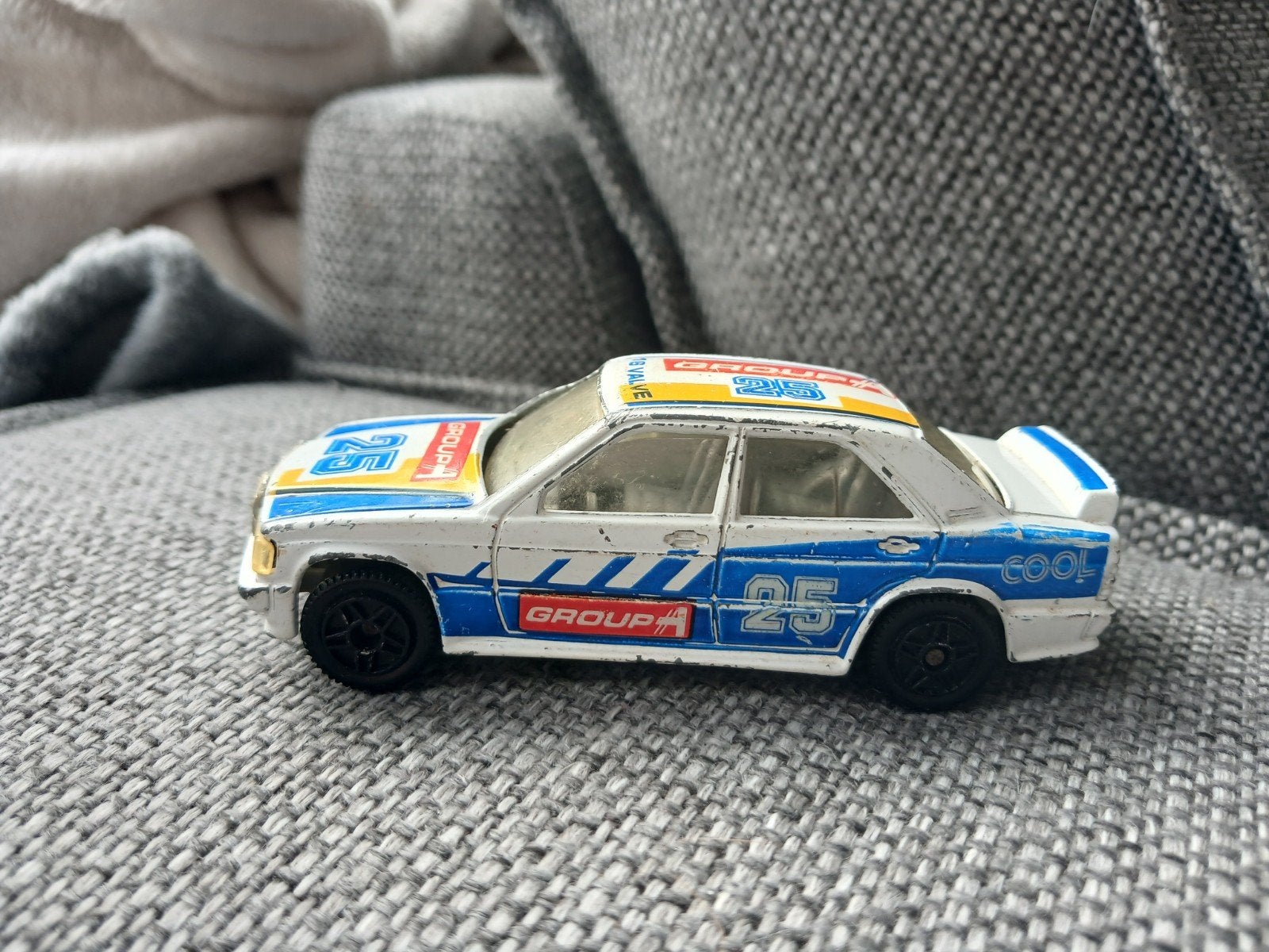 Mercedes-Benz 190E Group A #25 Yatming 1:43 Jaren '90, Ophalen of Verzenden, Gebruikt, Auto, Overige merken