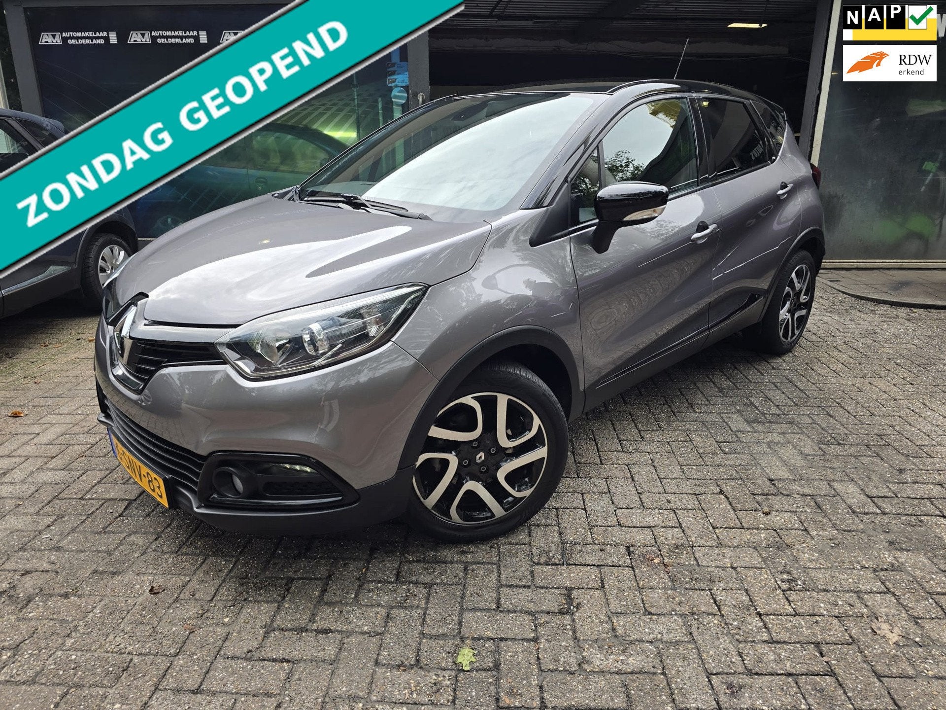 Renault Captur 1.2 TCe Dynamique | AUTOMAAT | 2E EIGENAAR |, Stof, 4 cilinders, Origineel Nederlands, Parkeersensor