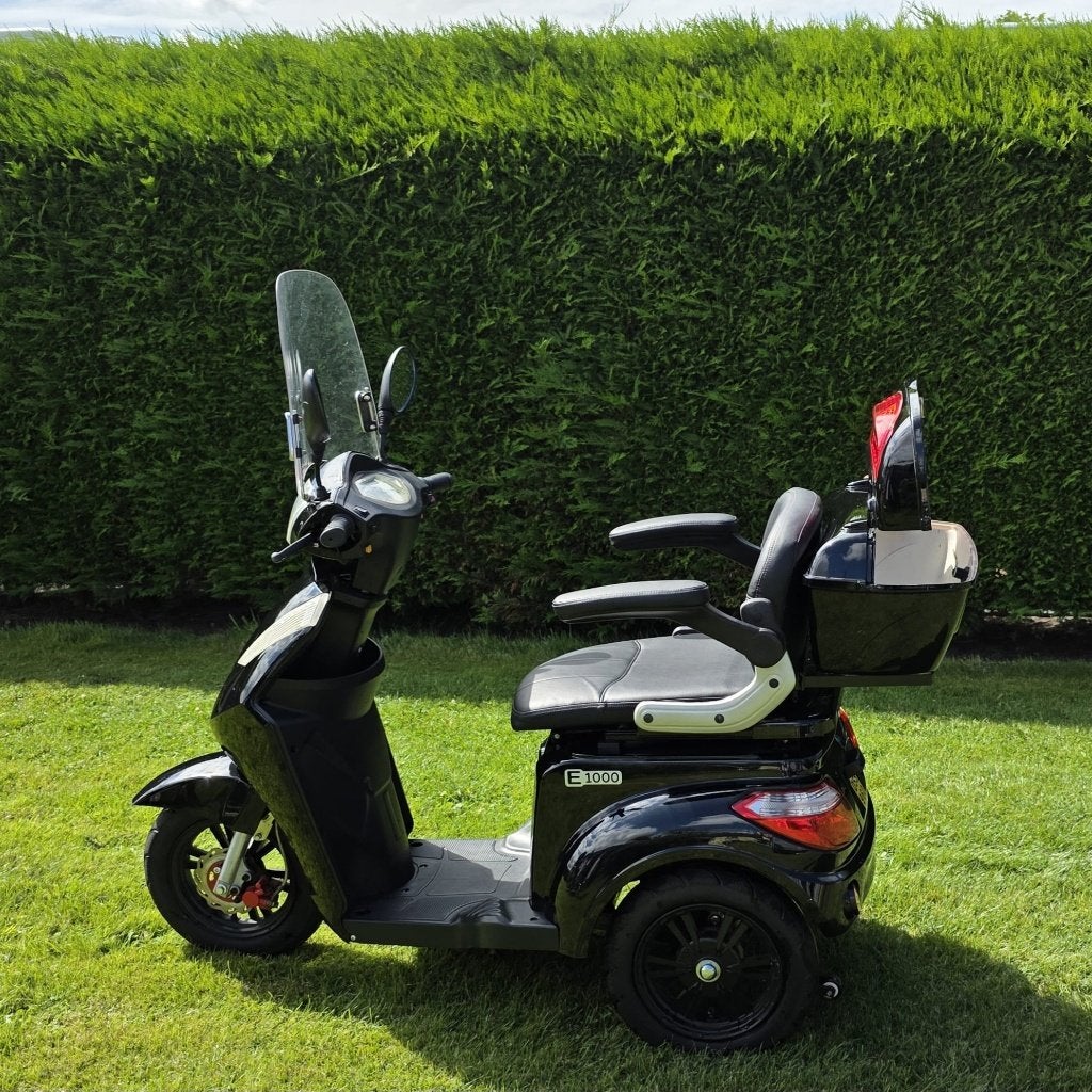 IVA E1000 scootmobiel 20 km/u ~1.100 km – koffer windscherm, Gebruikt, Ophalen, Overige merken, 16 km/u of meer