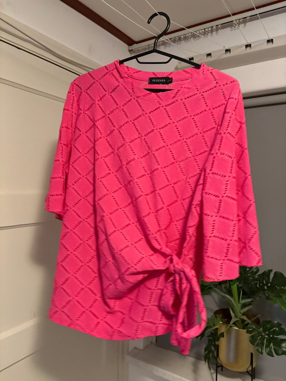 Pescara top roze L, Kleding | Dames, Maat 42/44 (L), Ophalen of Verzenden, Zo goed als nieuw, Korte mouw