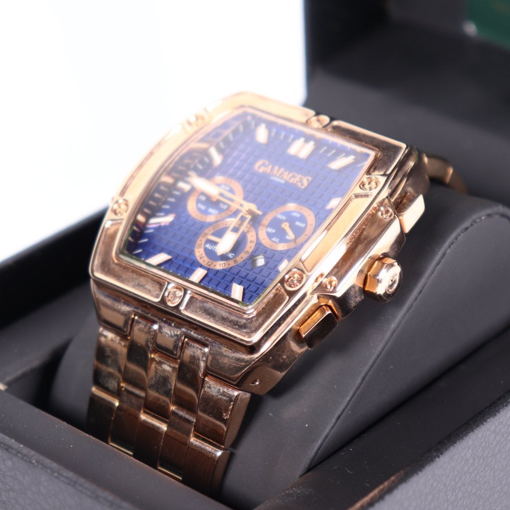Gamages London Magnitude Rose  Horloge (51mm) - A Grade, Gamages of London, Gebruikt, Info@gamages.london, 164-182 Oxford Street, Westminster