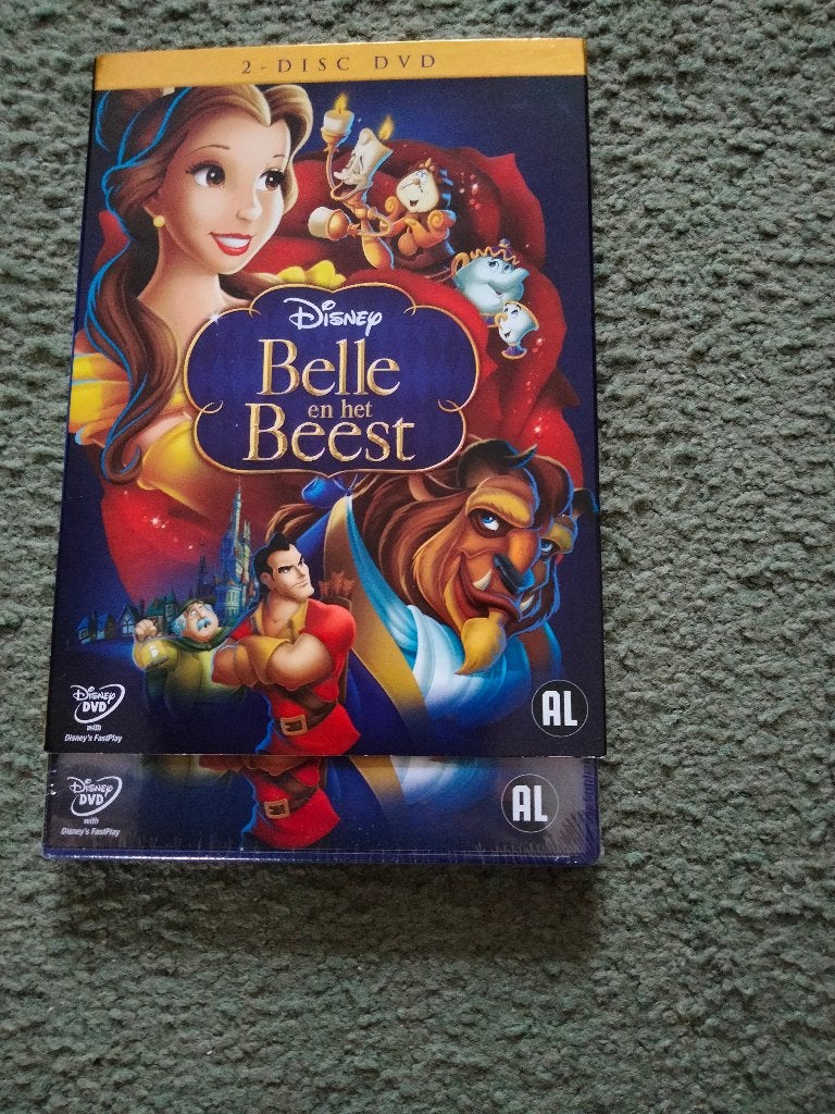 Disney DVD's: Belle en het Beest & The Lion King 3, Ophalen, Tekenfilm, Nederlands, Nieuw in verpakking