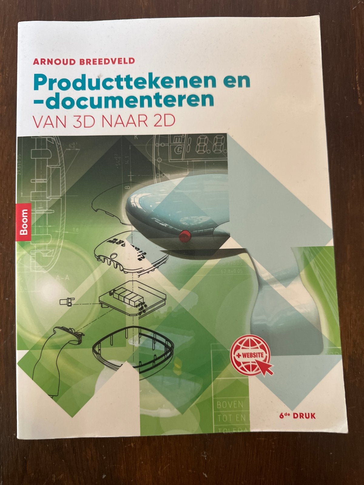 Producttekenen en -documenteren - Arnoud Breedveld, Ophalen, Beta, Zo goed als nieuw, HBO
