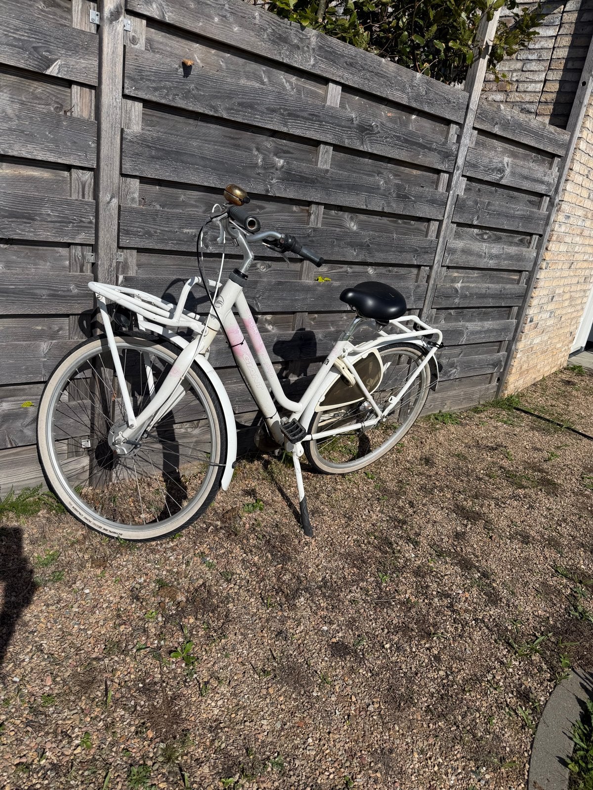 Giant Singlefun damesfiets - Wit met roze accenten, Ophalen, Terugtraprem, Gebruikt, Giant