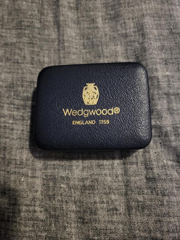 Wedgwood Manchetknopen - Zeilschip - Zo goed als nieuw, Ophalen of Verzenden, Zo goed als nieuw, Overige materialen