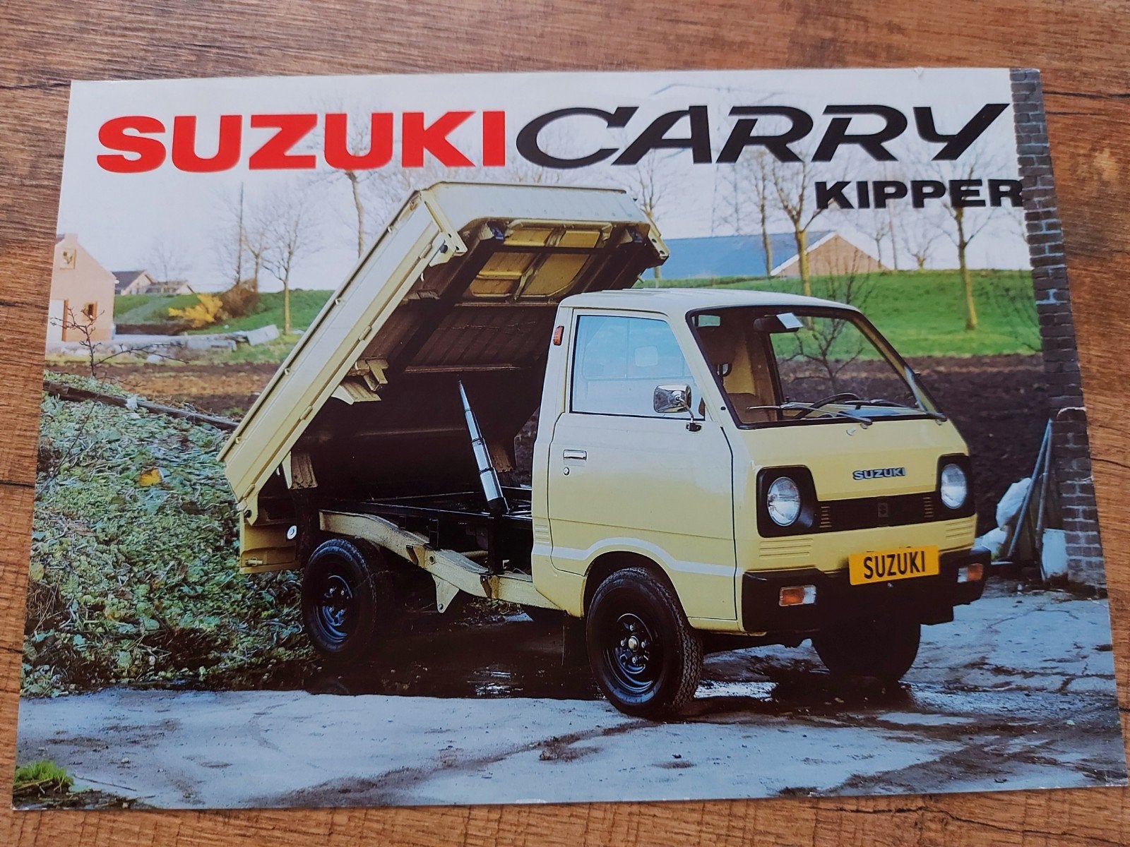 Suzuki Carry kippertje folder sheet, Ophalen of Verzenden, Zo goed als nieuw, Overige merken