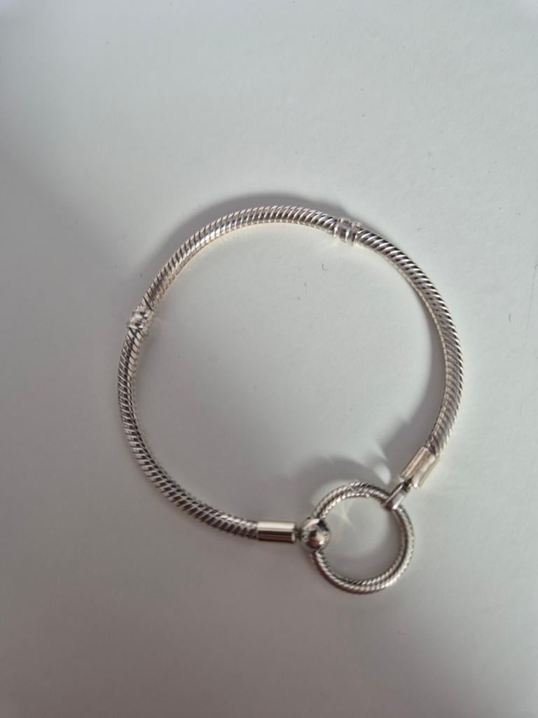 Pandora armband, Sieraden, Tassen en Uiterlijk, Armbanden, Ophalen of Verzenden, Zo goed als nieuw, Zilver, Zilver