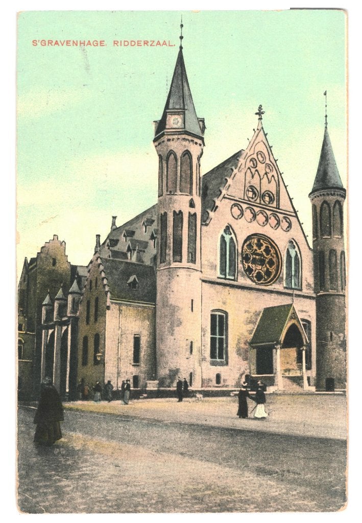 940672	s Gravenhage	Ridderzaal	1907	Gelopen