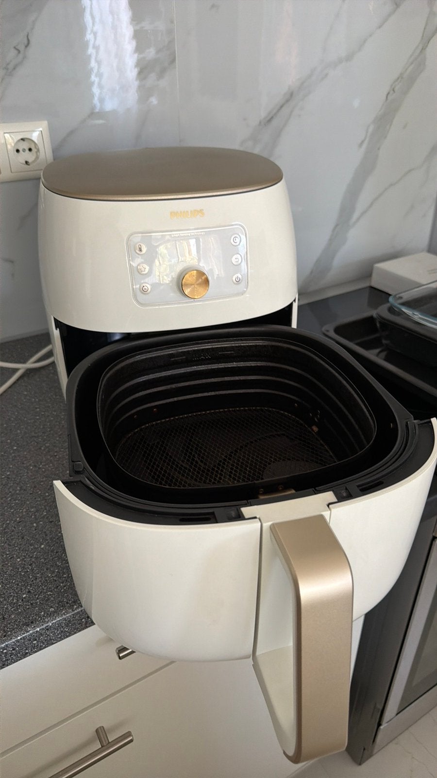 Philips airfryer smart sensing XXL 7.3 liter, Ophalen, Zo goed als nieuw, Airfryer XXL, 1000 t/m 1499 gram